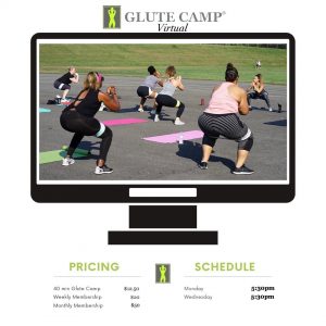Glute Camp®️VIRTUAL MONTHLY Membership