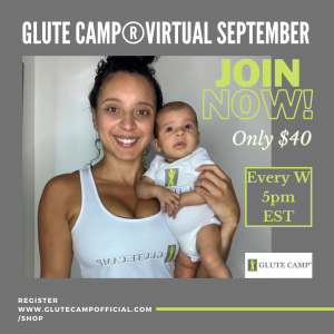Glute Camp®️VIRTUAL MONTHLY Membership SEPTEMBER