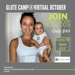 Glute Camp®️VIRTUAL MONTHLY Membership OCTOBER